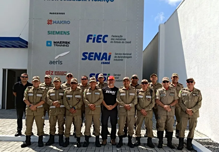 Senai Ceará capacita bombeiros para atuar frente aos novos desafios do H²V