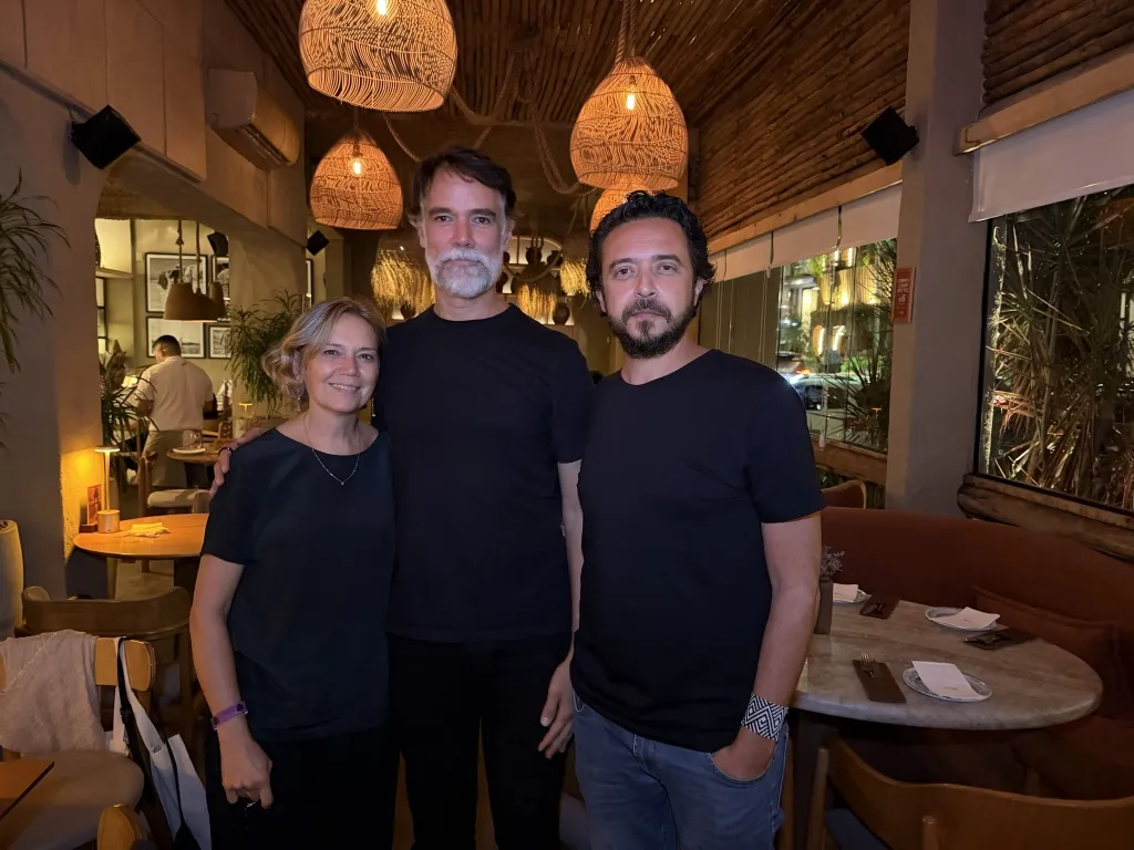 Evelise Grunow, Daniel Mangabeira E Fernando Mungioli
