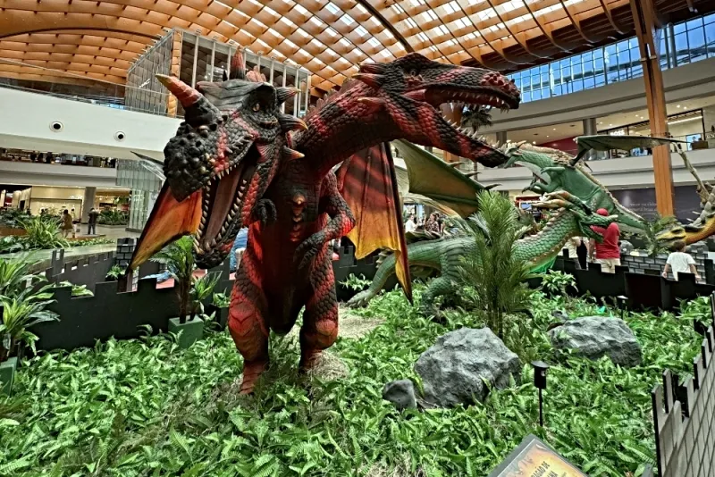 EXPOSIÇÃO INTERNACIONAL DRAGÕES - Criaturas lendárias ganham vida em nova mostra imersiva no Iguatemi Bosque