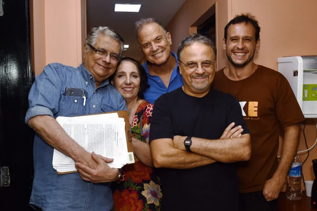 Flavio Marinho, Alice Borges, Aloisio De Abreu, Guilherme Dellorto E Marcos Breda