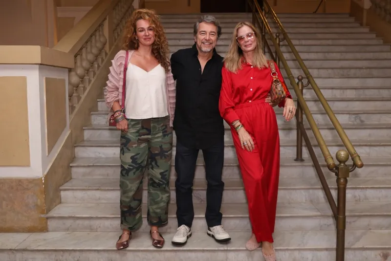 Temporada teatral - Maria Flor e Gabriel Braga Nunes comandam a estreia do espetáculo “O Filho” em noite prestigiada no Rio de Janeiro