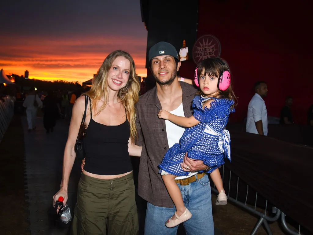 Gabi Prioli, Thiago Mansur E Filha