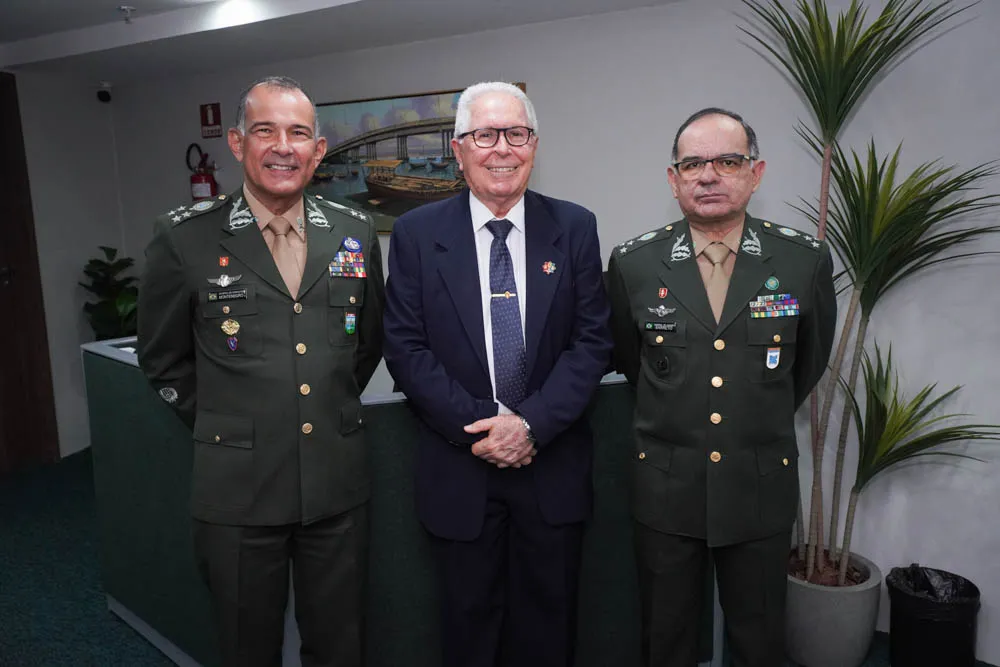 Gen. Montenegro, Gen. Júlio Lima Verde E Gen. Barreto (3)