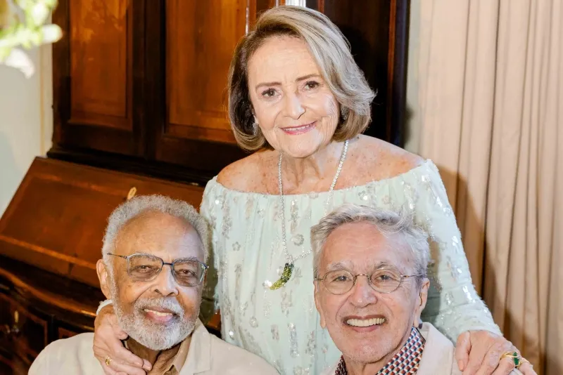 IN RIO - Lucinha Araújo celebra 90 anos no Palácio da Cidade em festa com Gilberto Gil, Caetano Veloso, Marisa Monte e grandes nomes da cultura