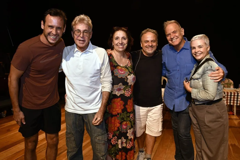 Guilherme Dellorto , Edwin Luisi , Alice Borges, Marcos Breda, Aloisio De Abreu E Luciana Braga