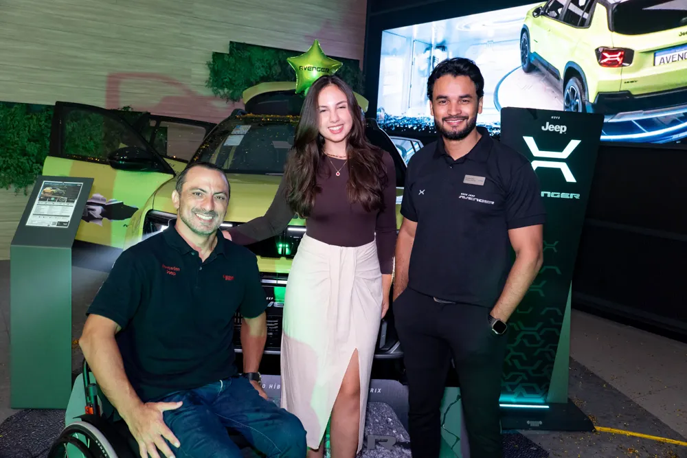Jeep Avenger estreia no Ceará em noite especial da Newsedan