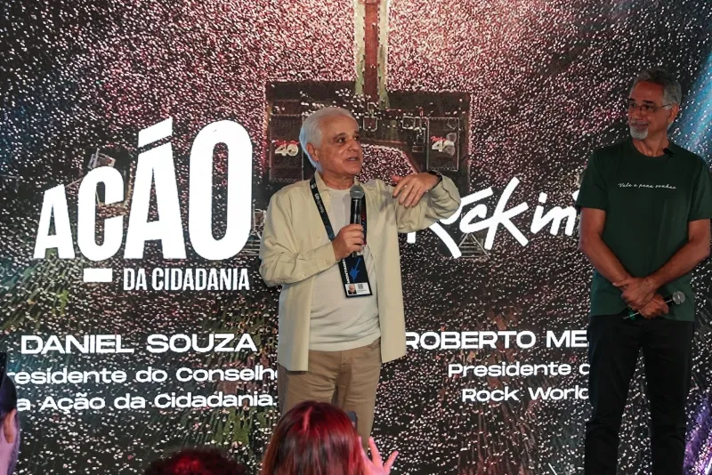 Compromisso social - Rock in Rio amplia a campanha “Por Um Mundo Melhor” em parceria com a Ação da Cidadania