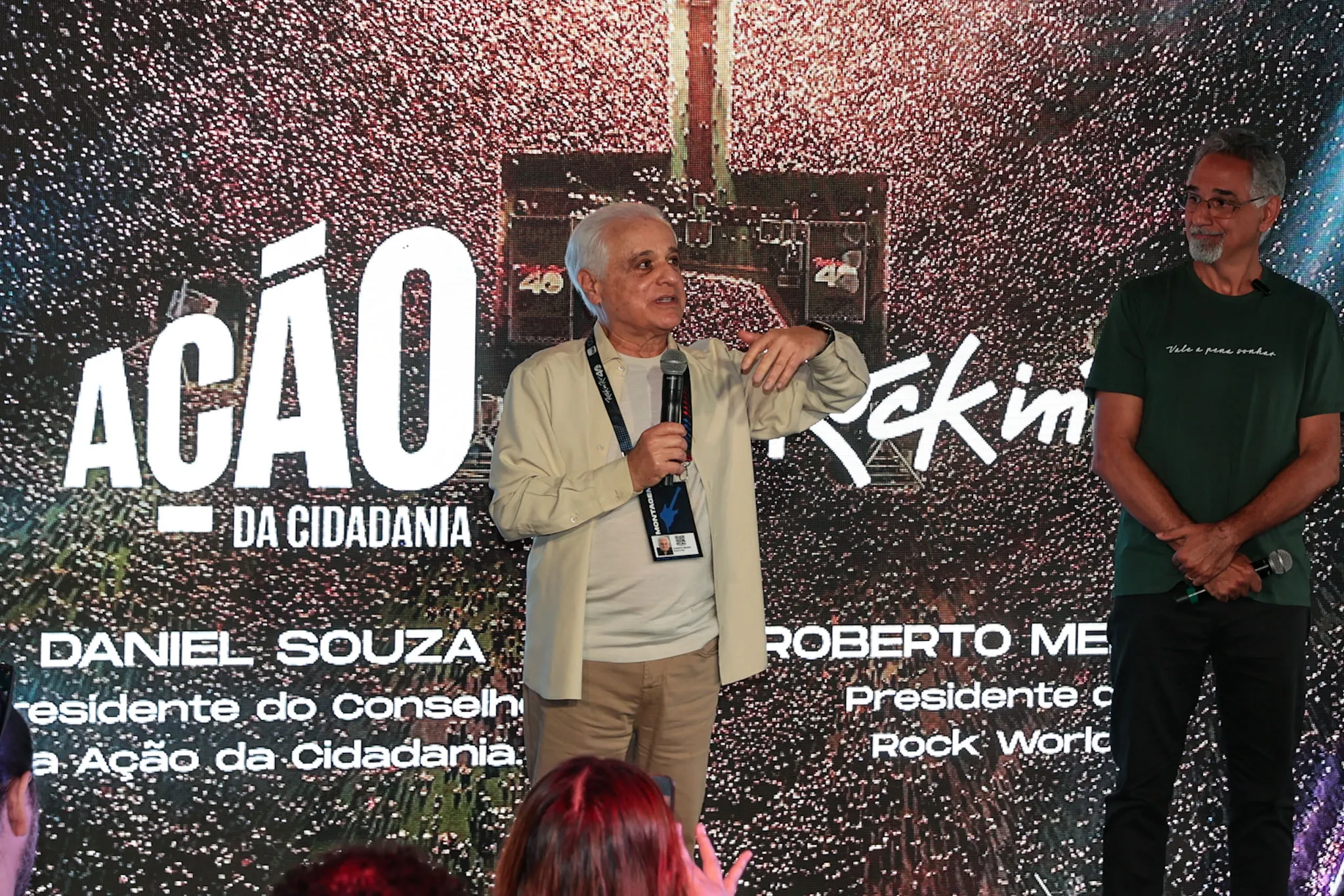 Rock in Rio amplia a campanha “Por Um Mundo Melhor” em parceria com a Ação da Cidadania