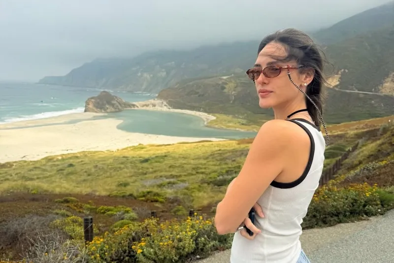 Isabelle Drummond compartilha registros da temporada de descanso pelos Estados Unidos