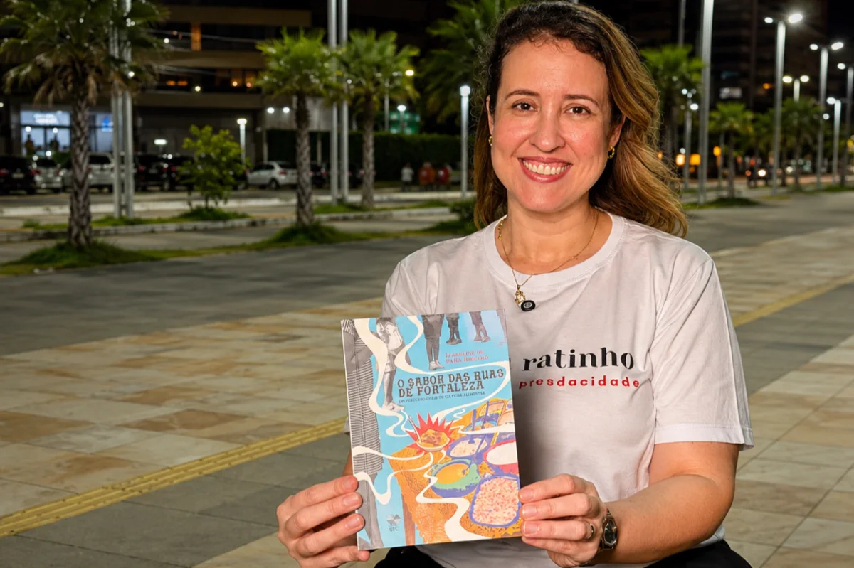 História por trás dos sabores das ruas de Fortaleza ganha livro inédito