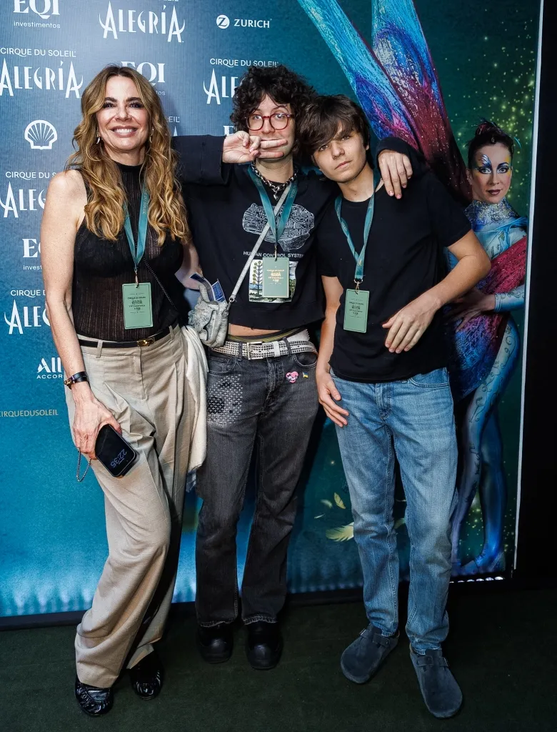 Luciana Giménez, Lorenzo E Lucas Jagger