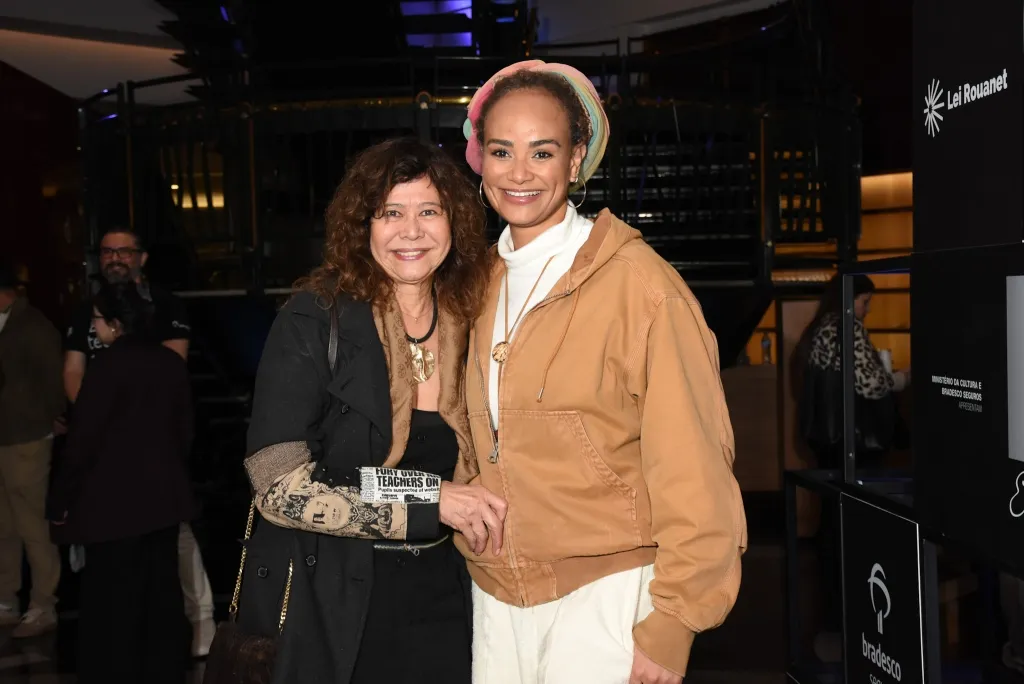 Luciana Mello Com A Mãe