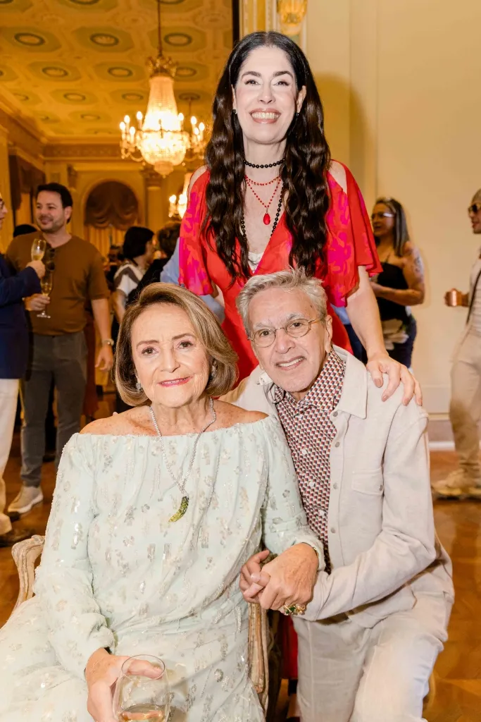 Lucinha Araujo, Caetano Velloso E Paula Lavigne Msa 0324