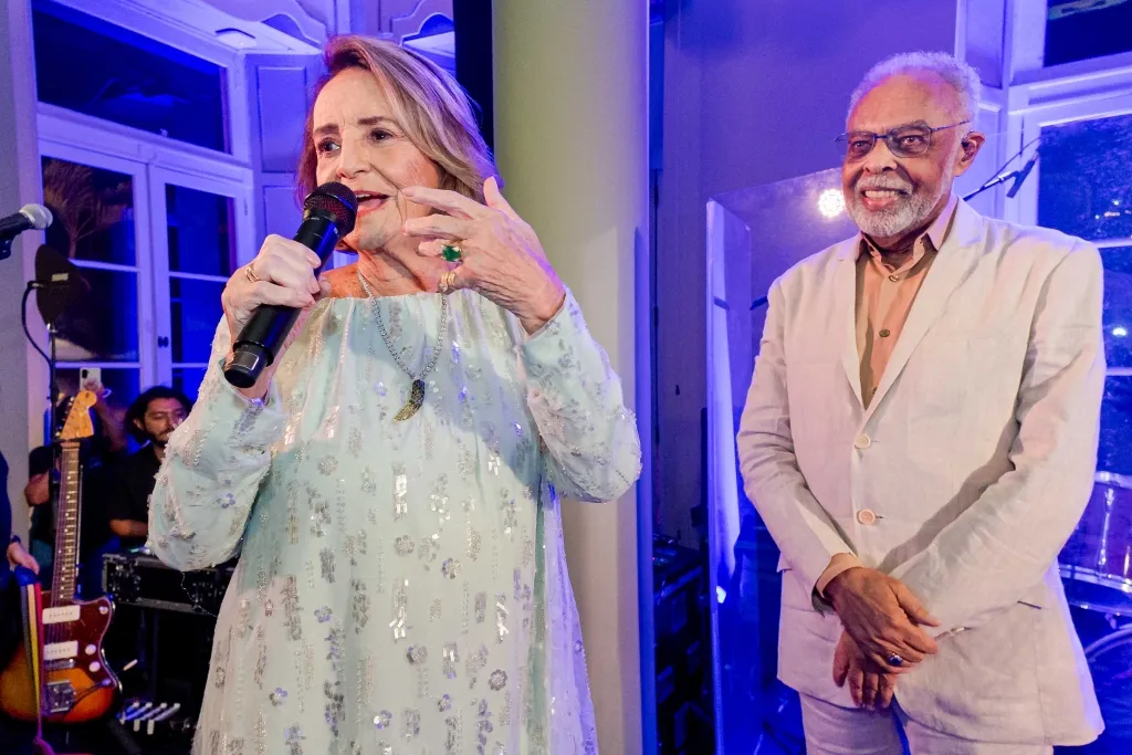 Lucinha Araujo E Gilberto Gil Msa 0941