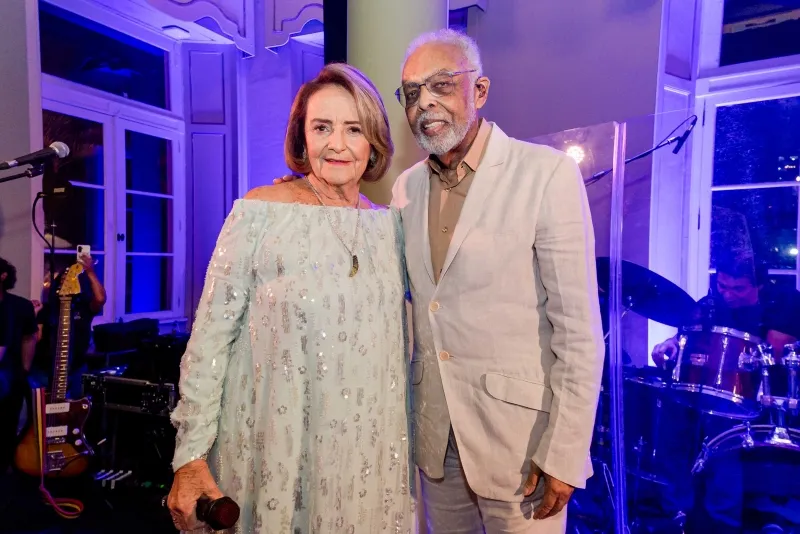 IN RIO - Lucinha Araújo celebra 90 anos no Palácio da Cidade em festa com Gilberto Gil, Caetano Veloso, Marisa Monte e grandes nomes da cultura