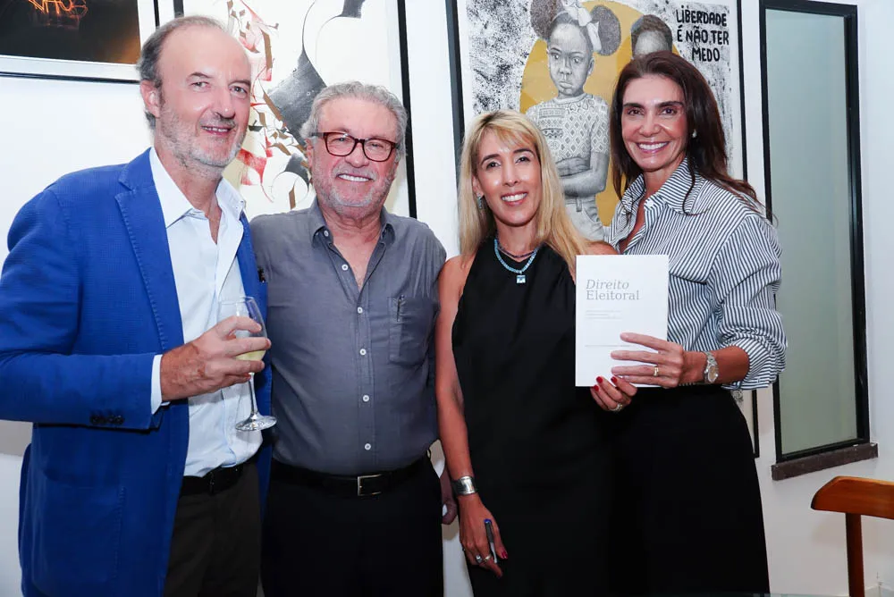 Luigi Malenchini, Cândido Albuquerque, Raquel Machado E Rebecca Albuquerque (3)