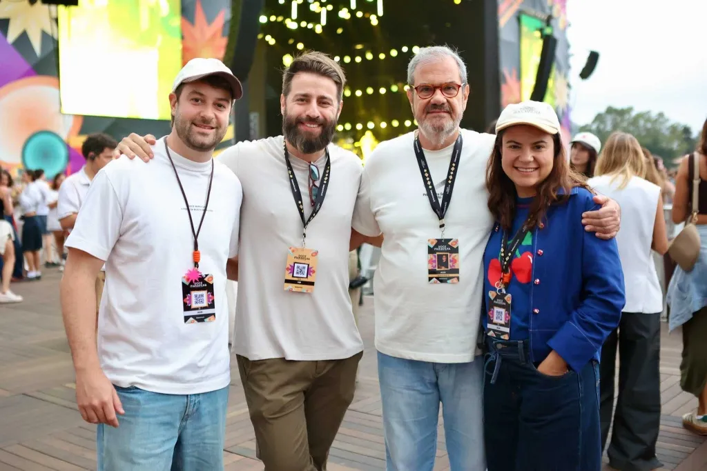 Luiz Guilherme Niemeyer, Pedro Benoliel, Luiz Oscar Niemeyer E Luiza Niemeyer