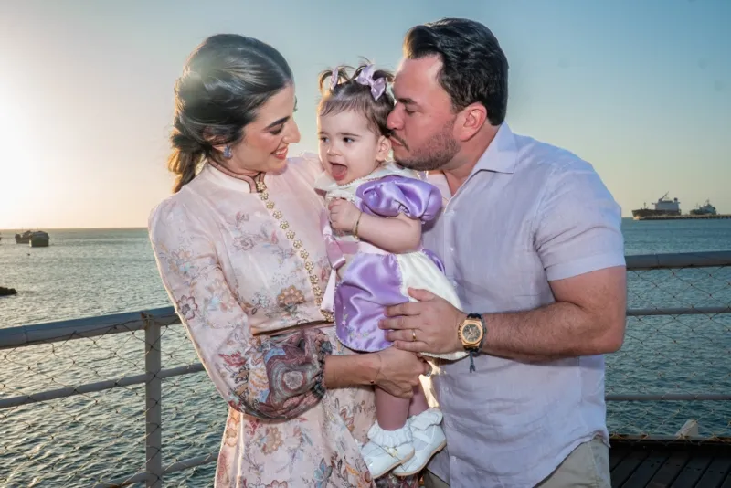 Serena celebra primeiro aninho em tarde florida no Iate Clube de Fortaleza