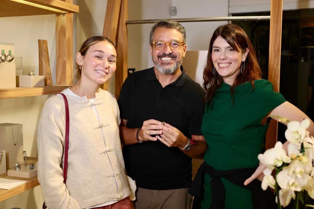 Manuela Borges, Marcio Borges E Barbara Herrmann