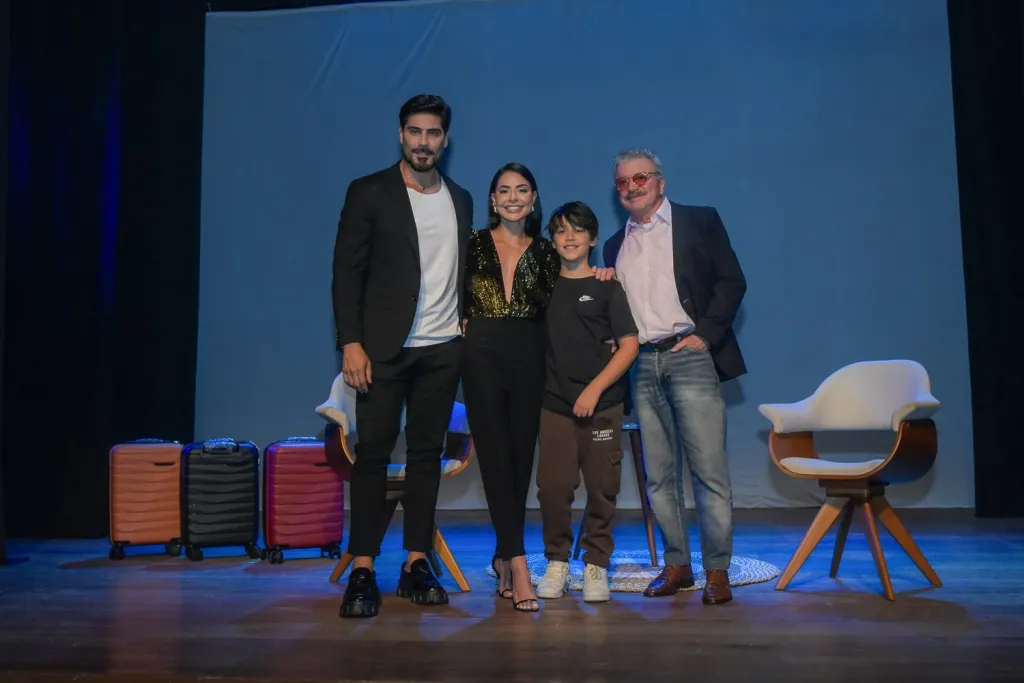 Maurício Araújo, Benício, Lígia, Edney Silvertre
