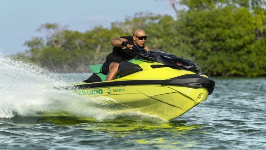 Ayrton Senna inspira lançamento da moto aquática mais potente da Sea-Doo