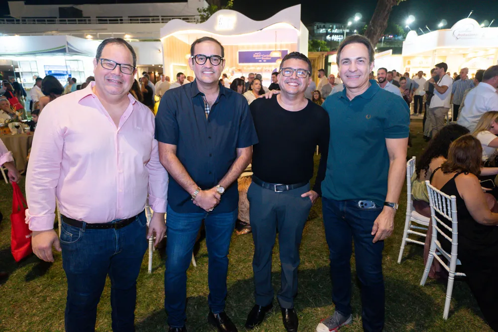 Paulo Rabelo, Beto Chaves, Luís Gonzaga Jr. E Luís Carlos Queiroz