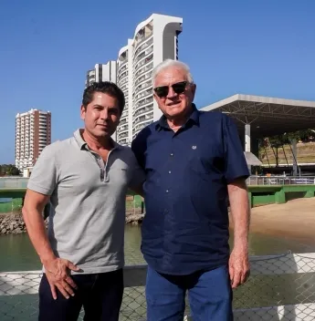 Fundador da Indusparquet visita Fortaleza e conhece as obras da futura IN House
