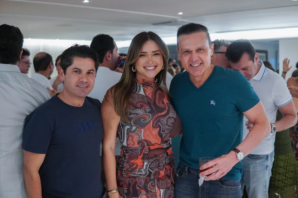 Pompeu Vasconcelos, Larissa Leite E Eduardo Diogo