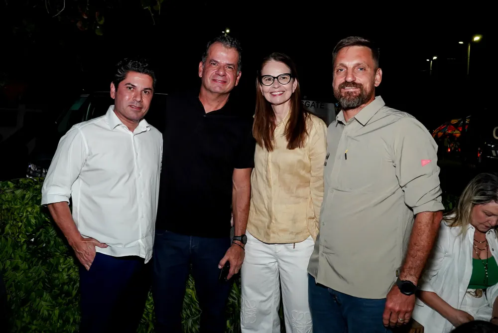 Pompeu Vasconcelos, Robert Gradvohl, Elise Magalhães E Daniel Azevedo