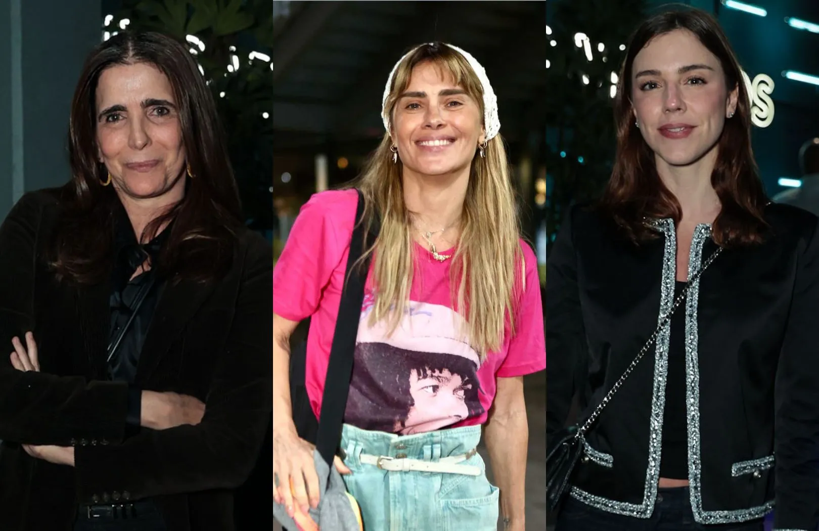 Carolina Dieckmann, Malu Mader e mais celebridades prestigiam Djavan no Rio de Janeiro