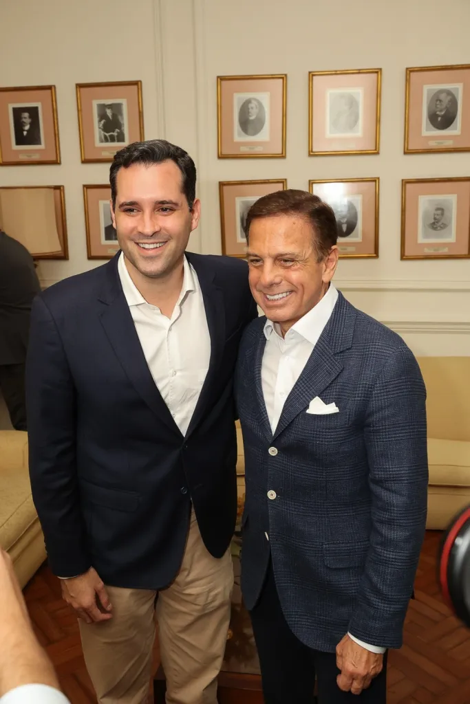 Prefeito Eduardo Cavalhere E João Doria