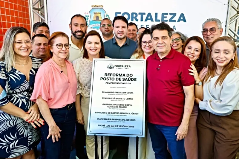 ESTRUTURA HUMANIZADA - Prefeitura de Fortaleza entrega o novo Posto de Saúde Dr. Pompeu Vasconcelos