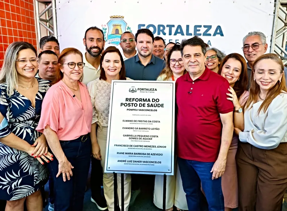 Prefeitura de Fortaleza entrega o novo Posto de Saúde Dr. Pompeu Vasconcelos