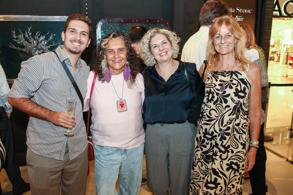 Rodrigo Fraga, Tereza Smith, Andreia Fraga E Paola Panzeri
