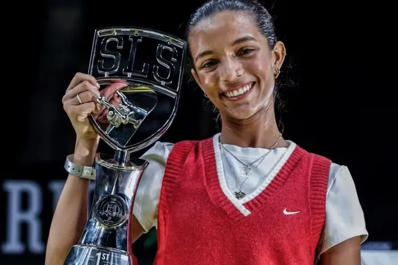 DOMÍNIO BRASILEIRO - Rayssa Leal garante título antecipado no SLS Rio e mira Los Angeles 2028