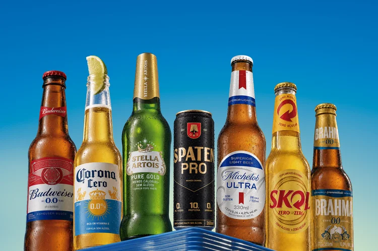 NOVOS HÁBITOS - Ambev acelera em cervejas sem álcool e premium diante de novos hábitos de consumo