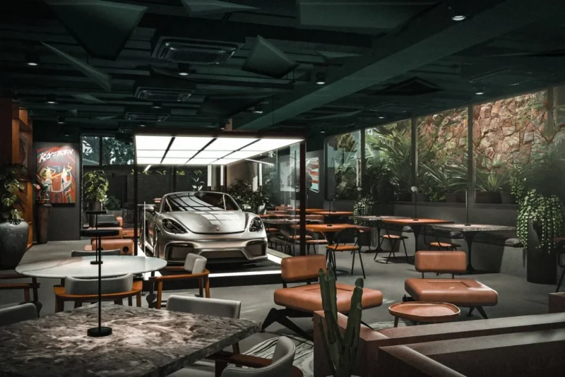 CULTURA AUTOMOTIVA - Porsche transforma carros, gastronomia e lifestyle em novo espaço no Jardim Paulistano