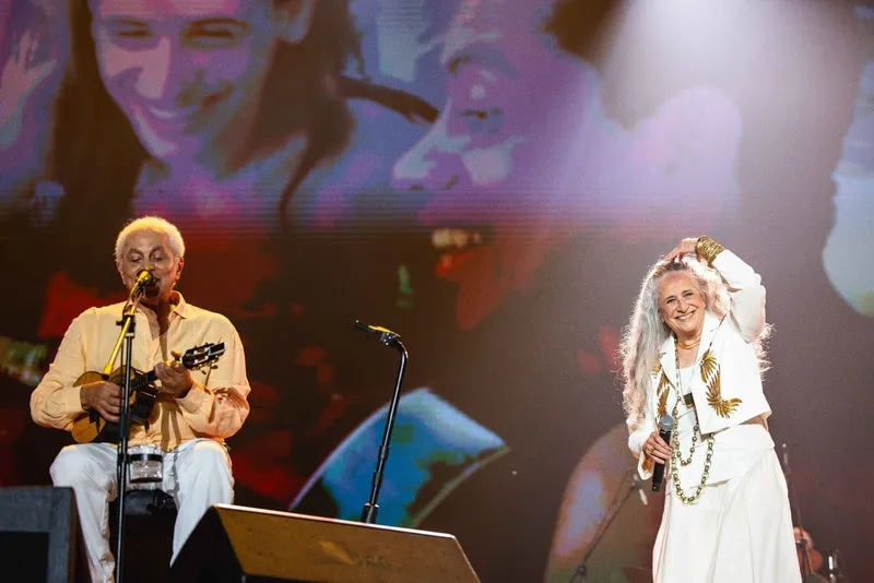 REENCONTRO - No Rio de Janeiro, Maria Bethânia e Paulinho da Viola retomam parceria de décadas no palco do Doce Maravilha